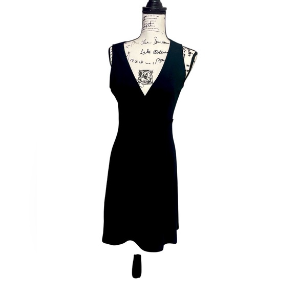 New York & Company Dresses & Skirts - New York & company black faux wrap dress small